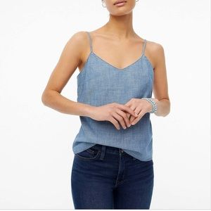 Jcrew Chambray Cami NWT